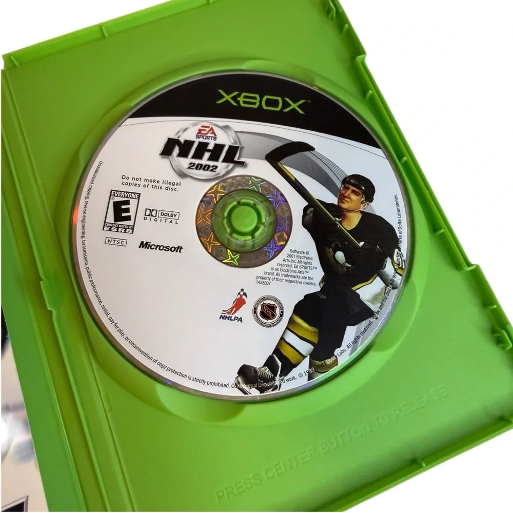 EA Sports NHL 2002‎ Xbox Game Lightly Used - Excellent Condition